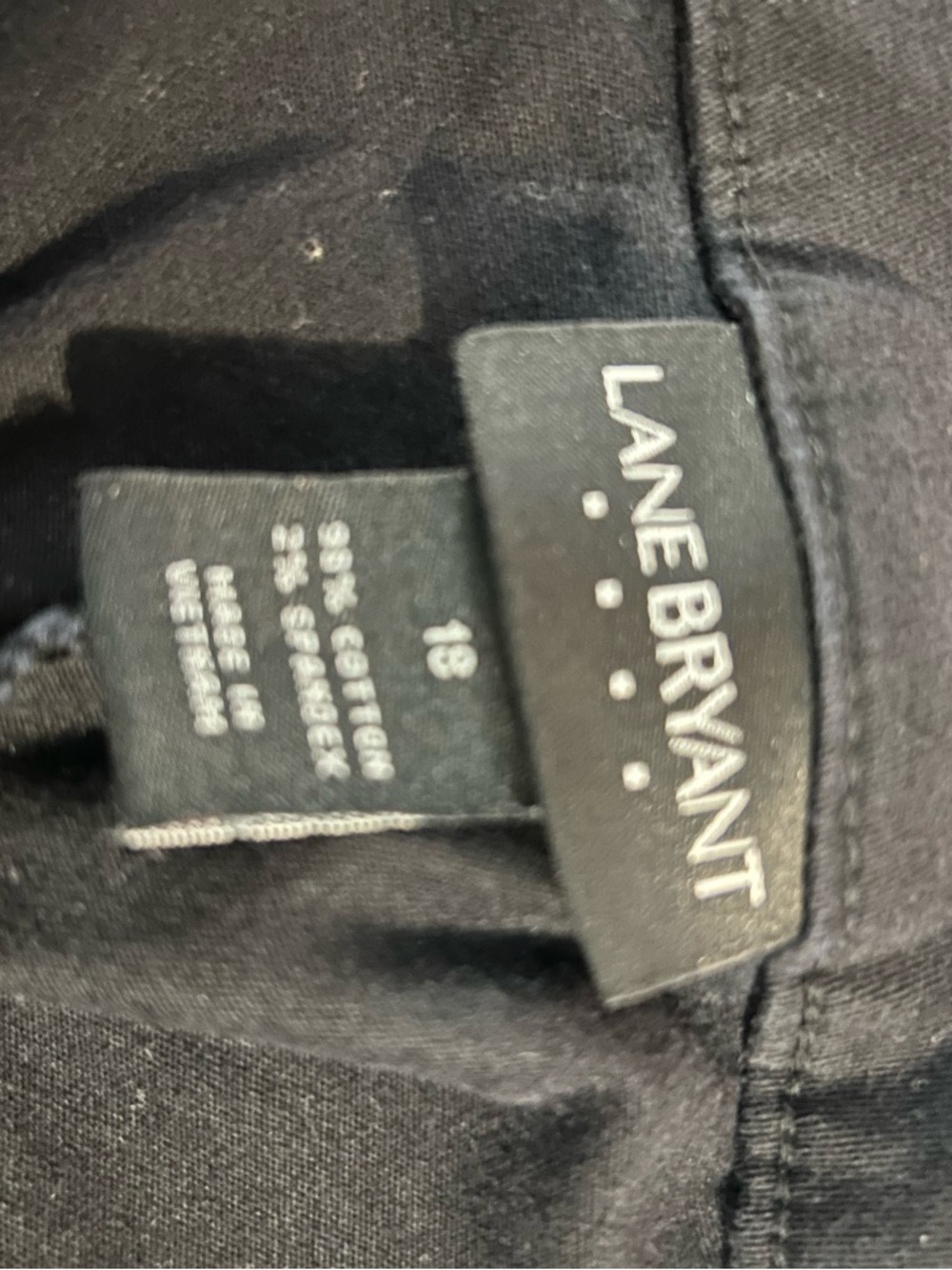 Lane Bryant Capris, Black - Picture 3 of 3